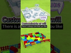 Equipamento de brinquedos ao ar livre para crianças com pouca idade