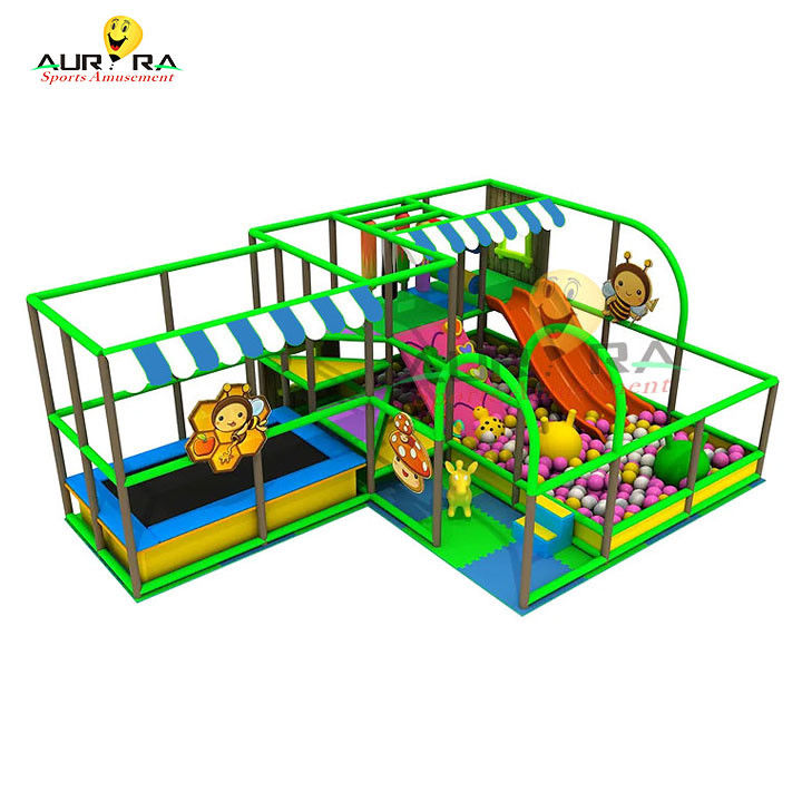 Outdoor Indoor Children Indoor Soft Play Equipment Commercial Pink Para Parque de Jogos