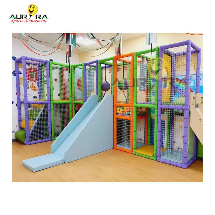 Outdoor Indoor Children Indoor Soft Play Equipment Commercial Pink Para Parque de Jogos