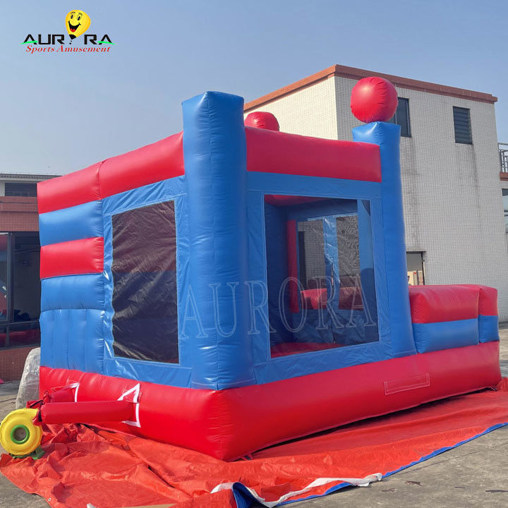 Homem-Aranha tema colorido inflável castelo saltador combo personalizado