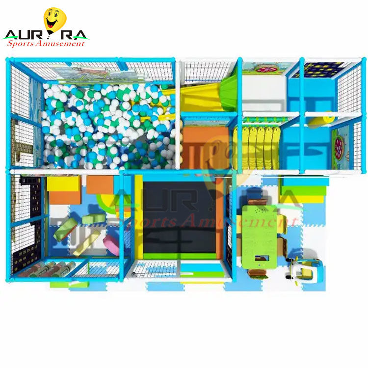 Baby Indoor Frame Soft Playground Equipamento Set Ball Pool For Kids Play Area