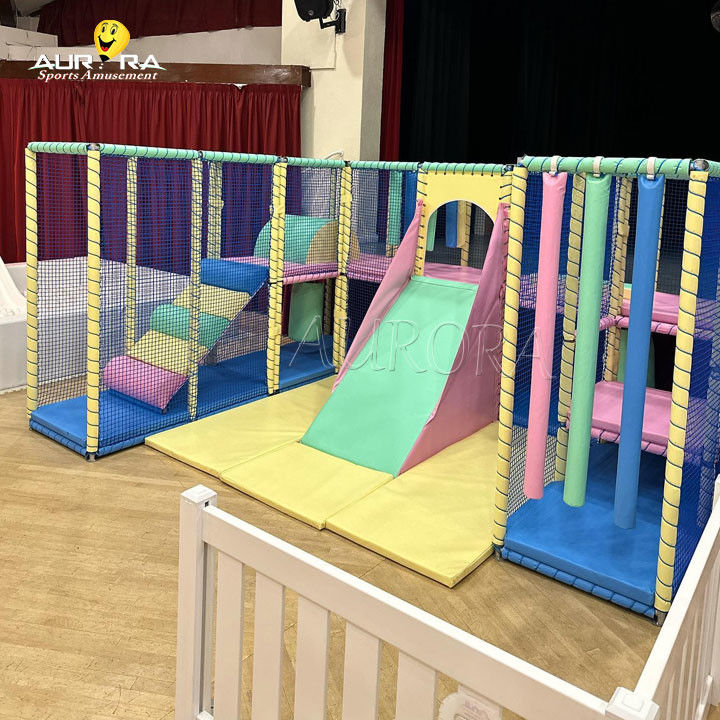 Baby Soft Play Set Popular Playground Indoor Colorido Sala Sensorial Portátil