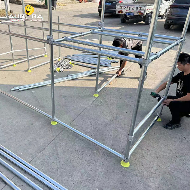 Crianças soft playground escalar com interior e exterior parque de diversões PU conjunto