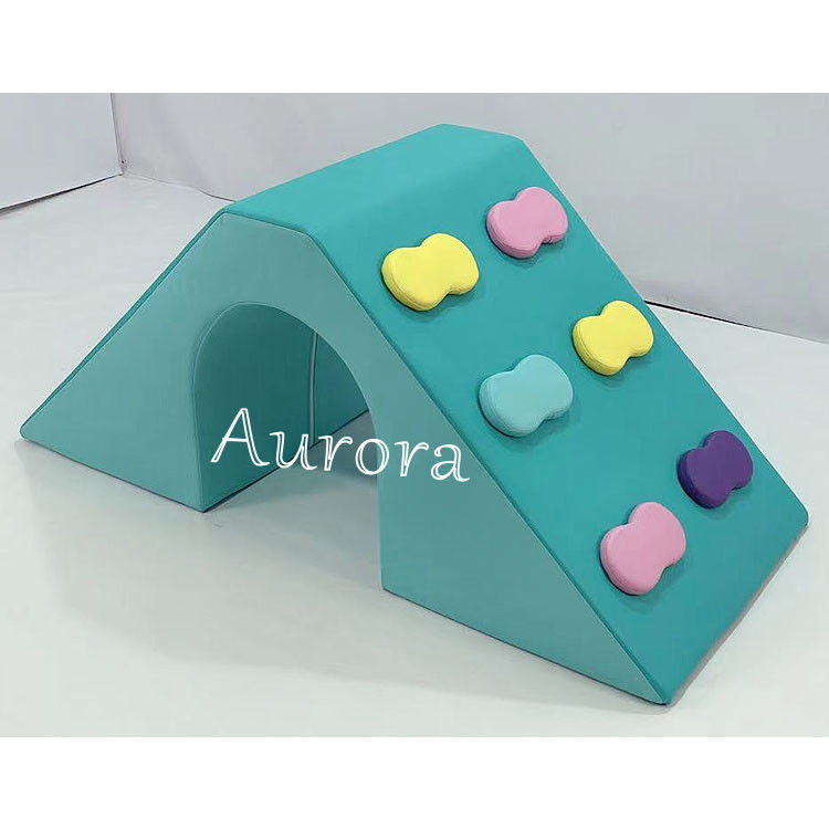 Crianças Soft Play Set Alpinista Equipamento de Jogos Indoor Eco Friendly Foam Toys Verde
