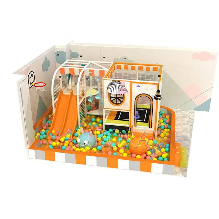 Temática de doces para crianças Equipamento de brinquedos suaves para interiores Cor personalizável