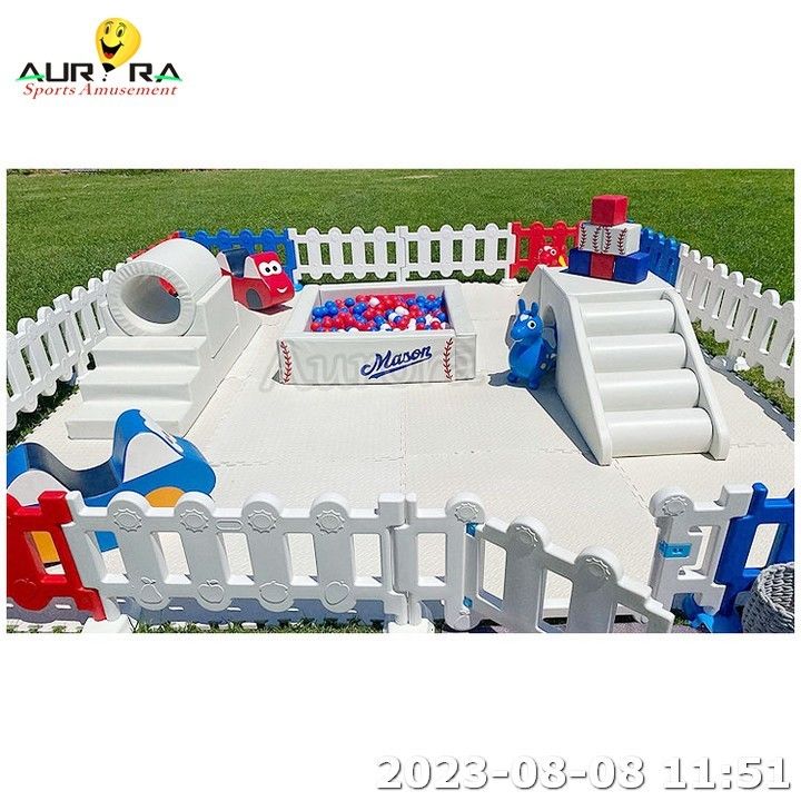 Soft Play Equipamento Slide Indoor Soft Play Para Crianças Soft Play Set Equipamento Marrom