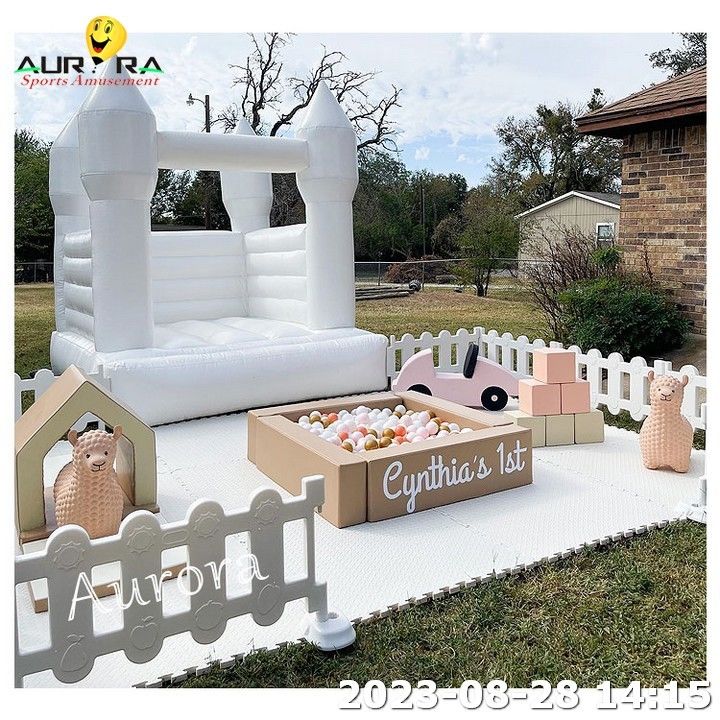 Equipamento de área de jogo interior para festa de aniversário
