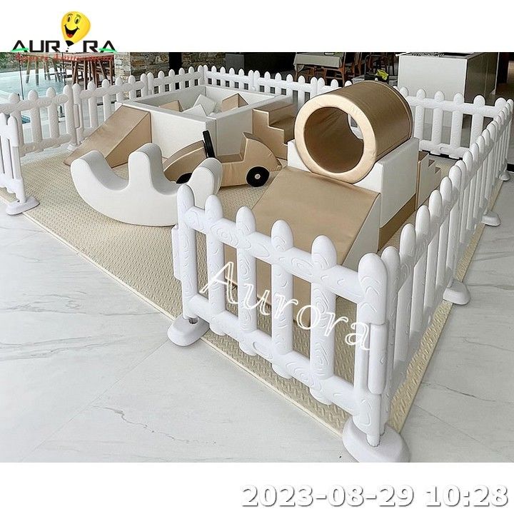 Pastel Soft Play Equipment Set Centro pré-escolar para crianças