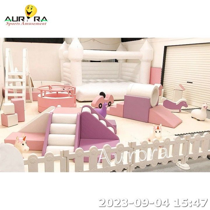 Fenda de Jogos Soft Indoor Kids Bounce House Party Fenda de Jogos Soft para Equipamentos para Crianças