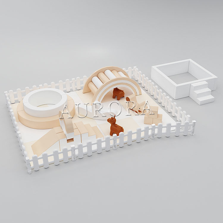 Crianças Soft Play Foam Block Party Soft Play Equipamento para aluguer de festas de meninas
