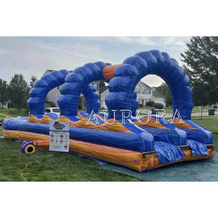 Preço de fábrica Lava inflável Slide N' Slide Parque de esqui aquático Para crianças Adultos