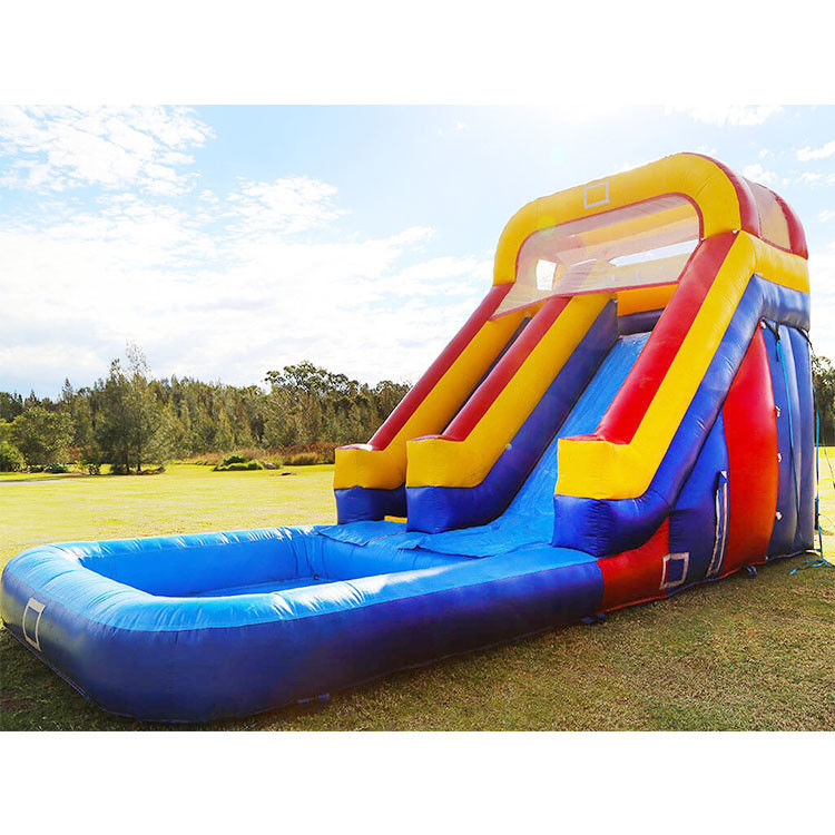 Brinquedos infláveis Acessórios Deslizes de água 22'H Purple Crush Deslizes de água infláveis