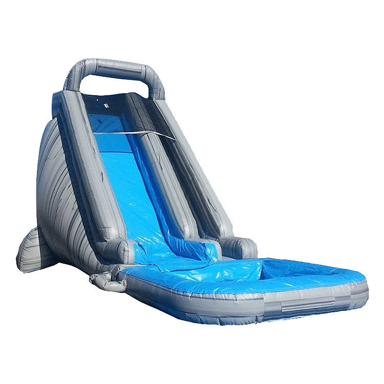 Slide de água inflável para venda Obstáculo de salto Slides de água infláveis para piscina