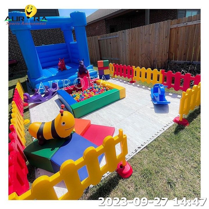 Populares Cores Misturadas Balão de Escalada Pit Crianças Parque de Jogos ao Ar Livre Soft Play