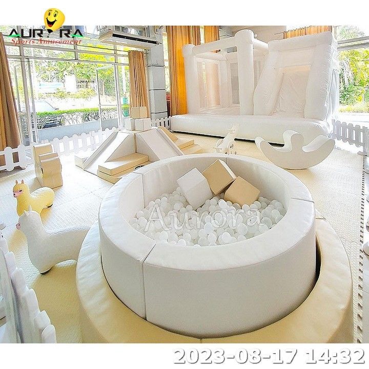 Venda Quente Equipamento de Jardim de Jogos Área de Jogos Suave Crianças Indoor Ball Pool Pit Set