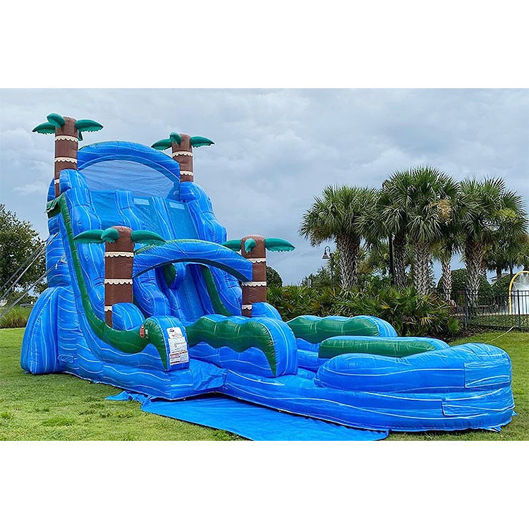 Salto de água inflável para adultos 22 Ft Piscina Família Escala de água Salto de água inflável