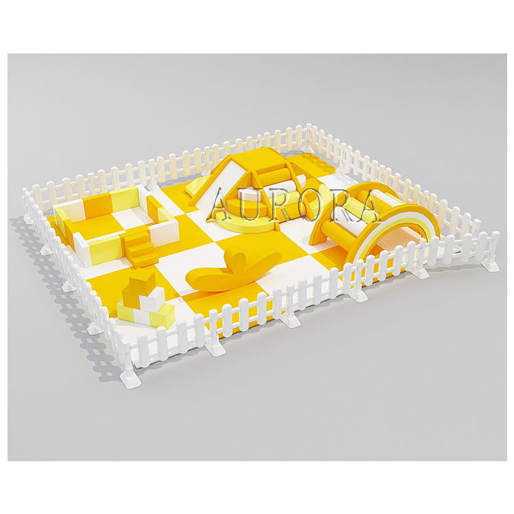 Laranja Equipamento de Jogos Soft Baratos Área de Jogos Soft Kids Equipamento de Jogos Soft Interior